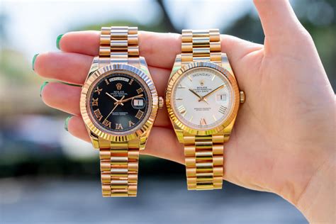 difference between rolex day date and presidential|Rolex Day-Date chart.